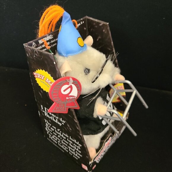 2004 Animated GEMMY DANCING HAMSTER 50th Birthday Sings Dances in Box - Picture 4 of 8